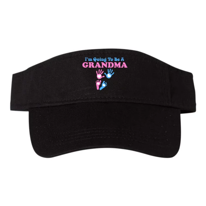 I'm Going To Be A Grandma Grandchild Baby Valucap Bio-Washed Visor