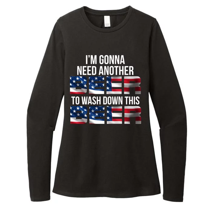 I'm Gonna Need Another Beer to Wash Down This Beer Womens CVC Long Sleeve Shirt