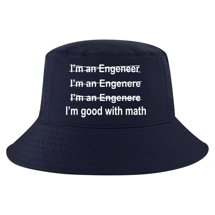 I'm Good With Math Engineer Cool Comfort Performance Bucket Hat