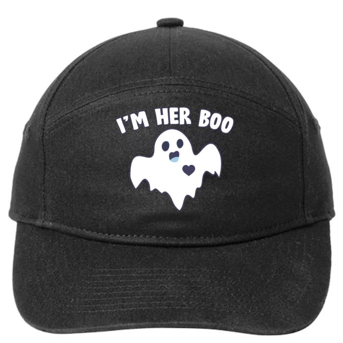 I'm Her Boo Matching Halloween 7-Panel Snapback Hat