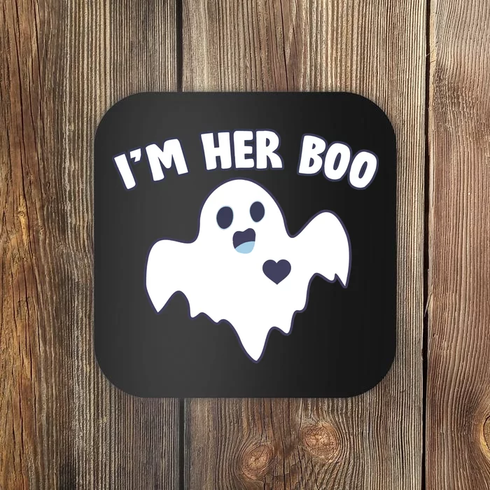 I'm Her Boo Matching Halloween Coaster