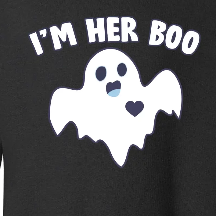 I'm Her Boo Matching Halloween Toddler Sweatshirt