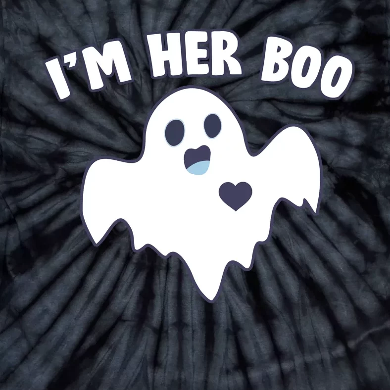 I'm Her Boo Matching Halloween Tie-Dye T-Shirt