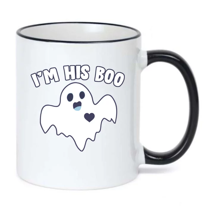 I'm His Boo Matching Halloween Black Color Changing Mug