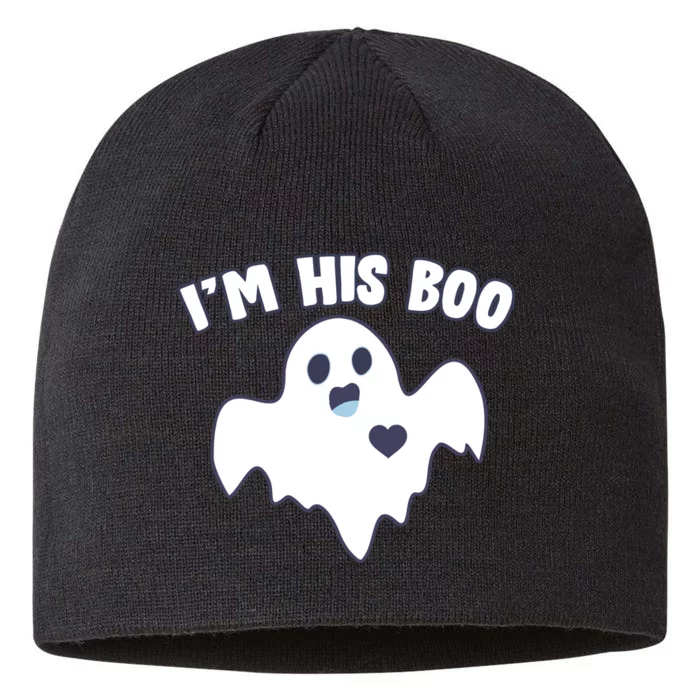 I'm His Boo Matching Halloween 8 1/2in Sustainable Knit Beanie