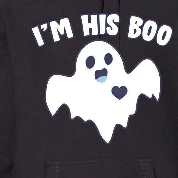 I'm His Boo Matching Halloween Premium Hoodie