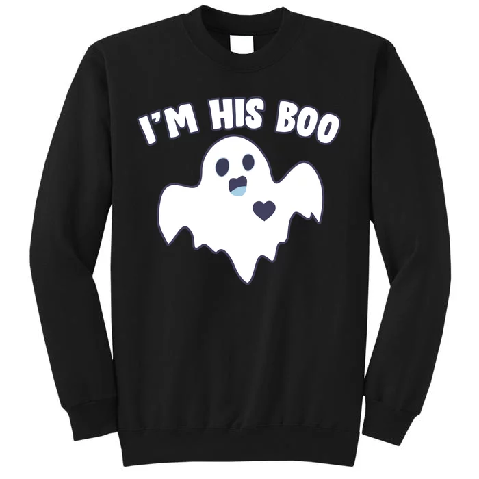 I'm His Boo Matching Halloween Tall Sweatshirt