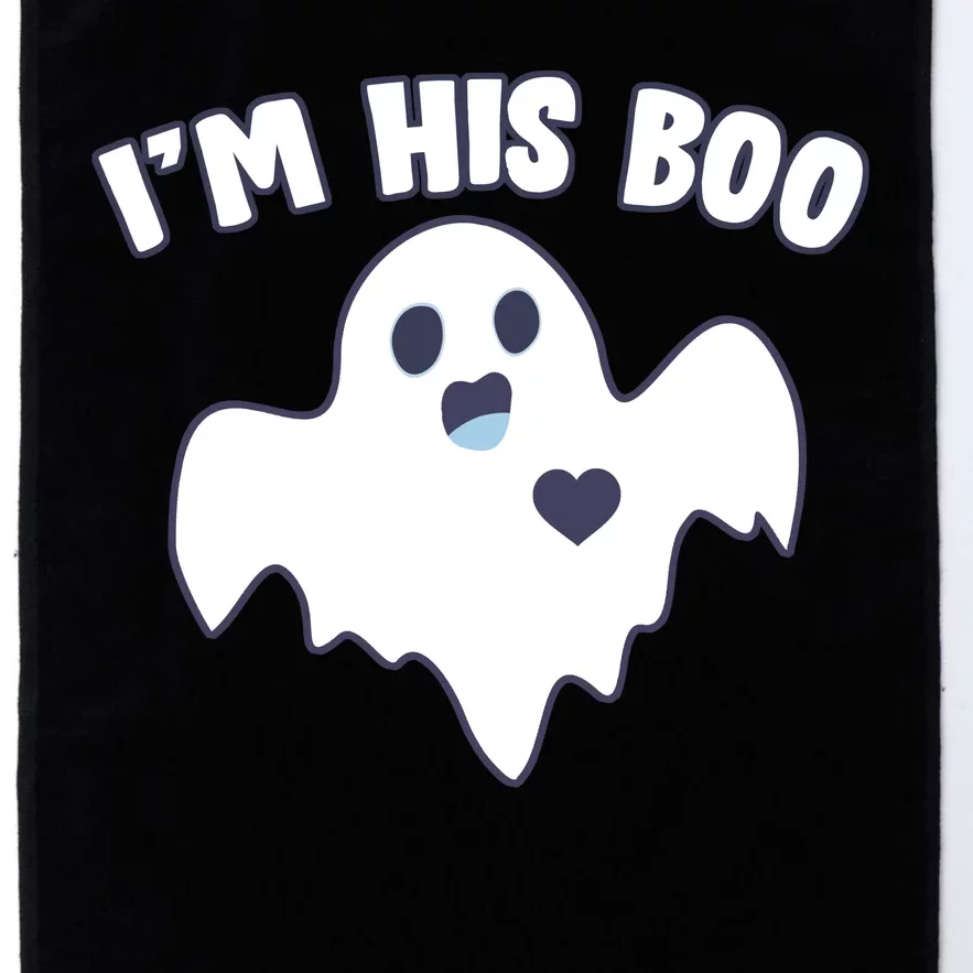 I'm His Boo Matching Halloween Platinum Collection Golf Towel