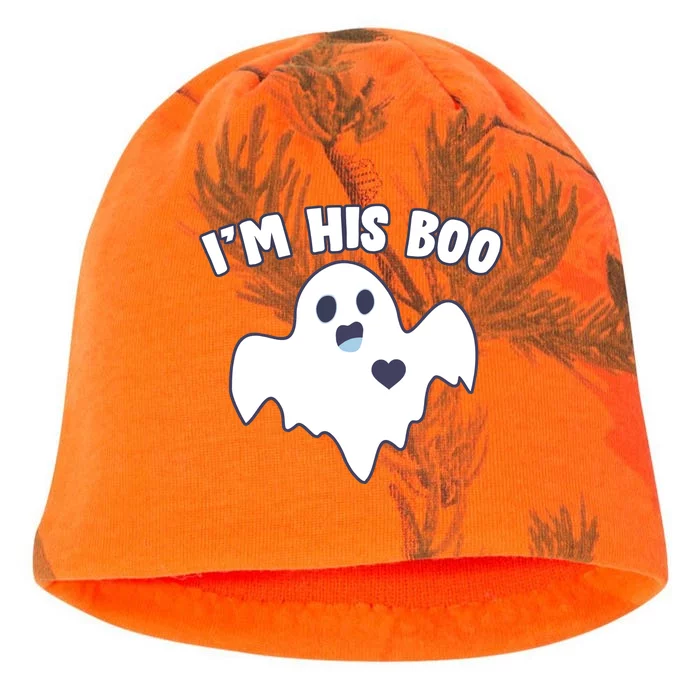 I'm His Boo Matching Halloween Kati - Camo Knit Beanie