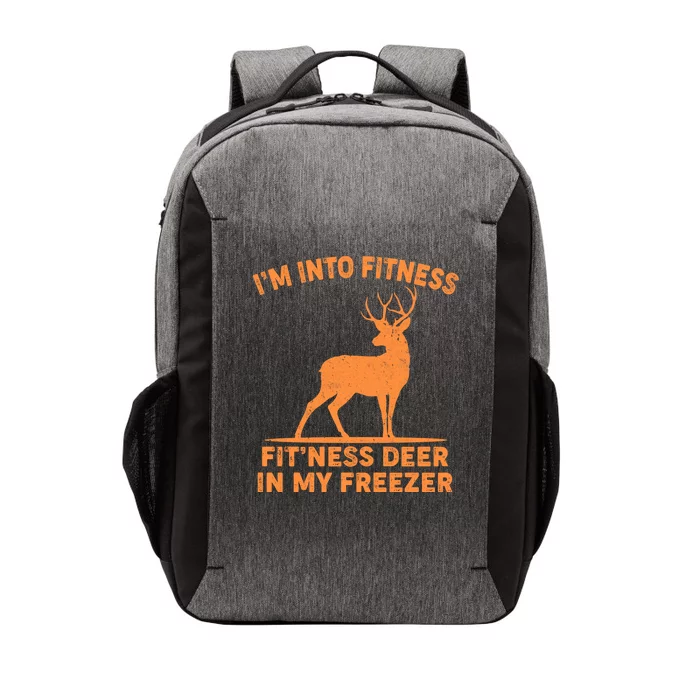 I'm Into Fitness Fit'Ness Deer In My Freezer Vector Backpack