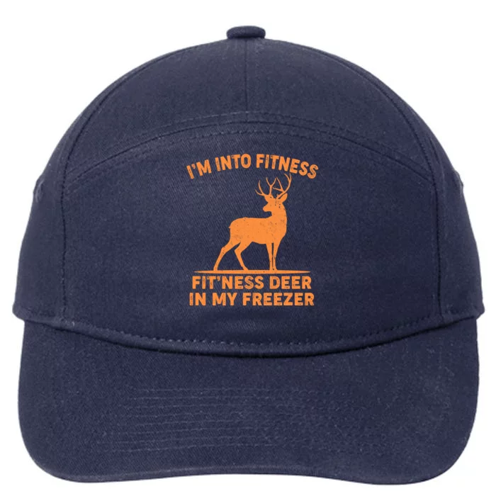 I'm Into Fitness Fit'Ness Deer In My Freezer 7-Panel Snapback Hat