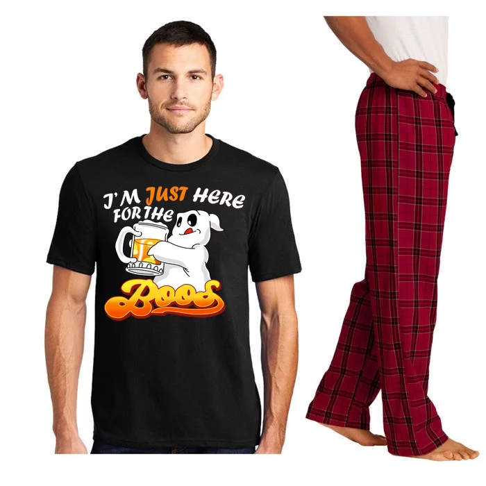 I'm Just Here For the Boos Fun Halloween Pajama Set