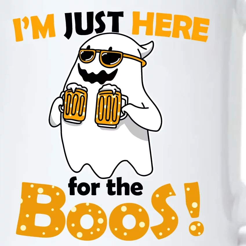 I'm Just Here For The Boos! Halloween Black Color Changing Mug