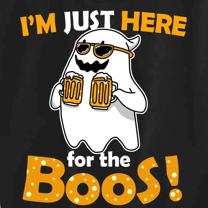 I'm Just Here For The Boos! Halloween Kids Sweatshirt