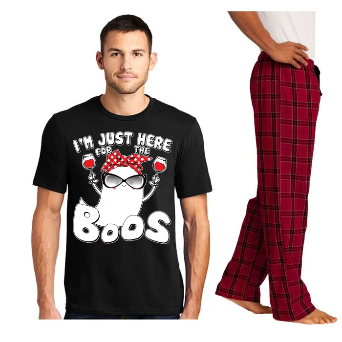 I'm Just Here For The Boos Wine Lover Pajama Set