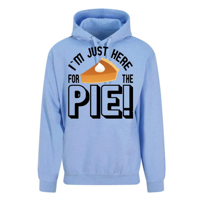 I'm Just Here For The Pie Unisex Surf Hoodie