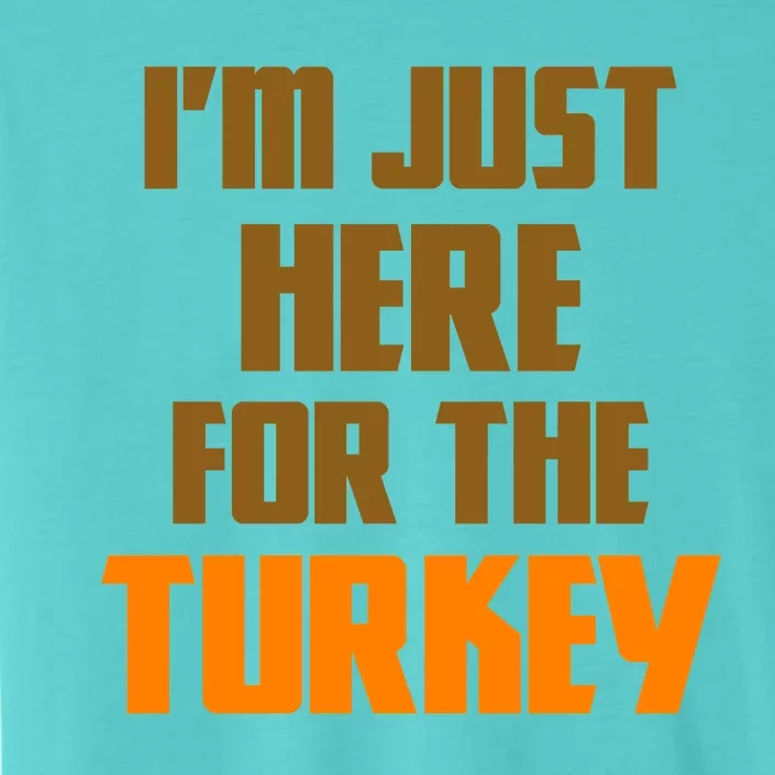 I'm Just Here For The Turkey ChromaSoft Performance T-Shirt