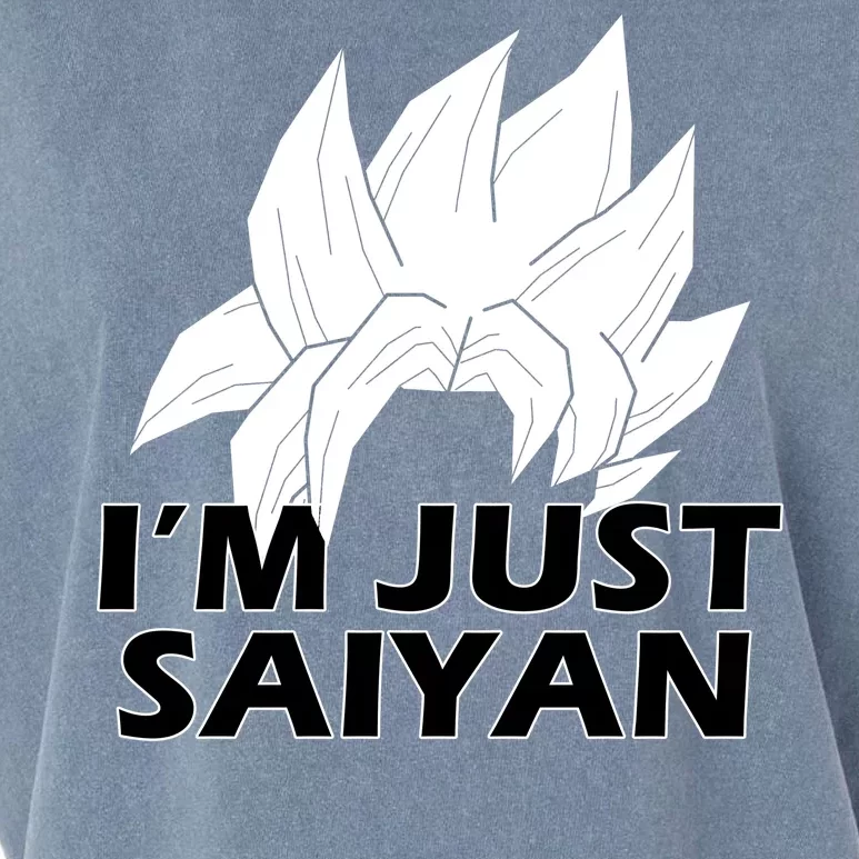 I'm Just Saiyan Garment-Dyed Women's Muscle Tee