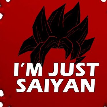I'm Just Saiyan Oval Ornament
