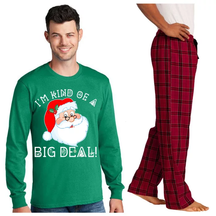 I'm Kind of a Big Deal Christmas Santa Claus Long Sleeve Pajama Set