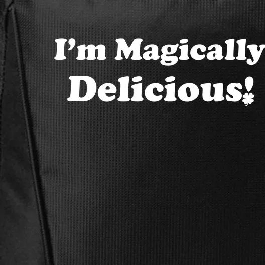 I'm Magically Delicious! Funny St. Patrick's Day City Backpack