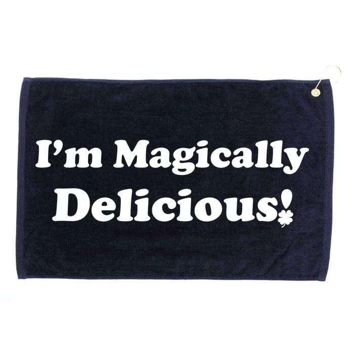 I'm Magically Delicious! Funny St. Patrick's Day Grommeted Golf Towel