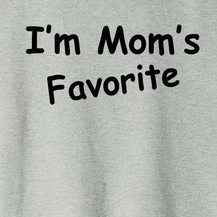 I'm Mom's Favorite Women's Crop Top Tee