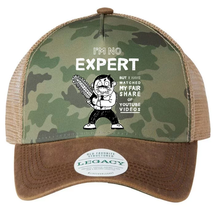 I'm No Expert Funny Video Legacy Tie Dye Trucker Hat