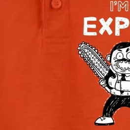 I'm No Expert Funny Video Dry Zone Grid Performance Polo