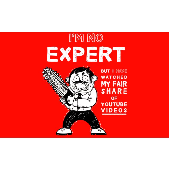 I'm No Expert Funny Video Bumper Sticker