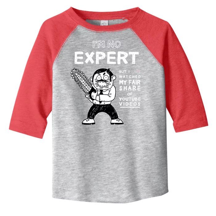 I'm No Expert Funny Video Toddler Fine Jersey T-Shirt