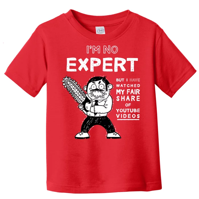 I'm No Expert Funny Video Toddler T-Shirt