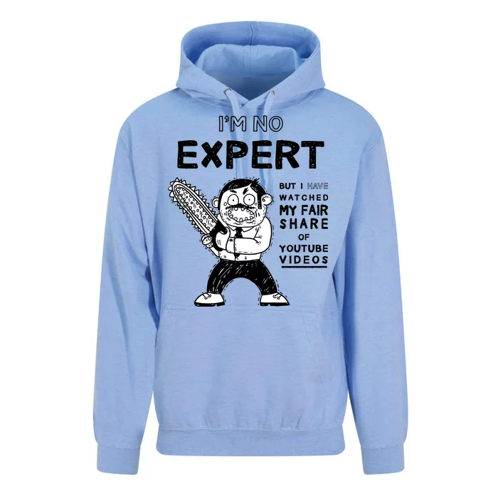 I'm No Expert Funny Video Unisex Surf Hoodie