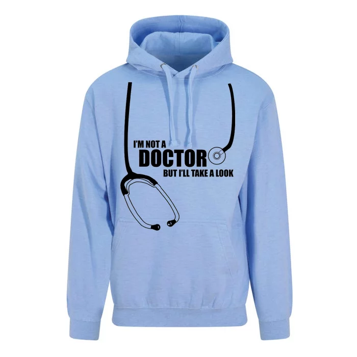 I'm Not A Doctor But Will Take A Look Unisex Surf Hoodie