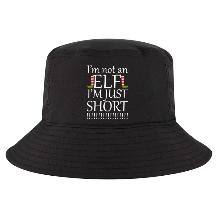 I'm Not An Elf! I'm Just Short Funny Christmas Cool Comfort Performance Bucket Hat