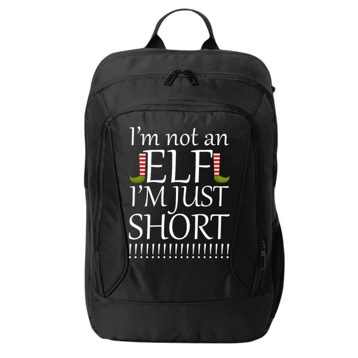 I'm Not An Elf! I'm Just Short Funny Christmas City Backpack