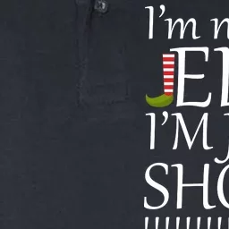 I'm Not An Elf! I'm Just Short Funny Christmas Softstyle Adult Sport Polo