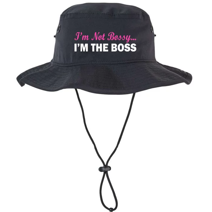 I'm Not Bossy I'm The Boss Legacy Cool Fit Booney Bucket Hat