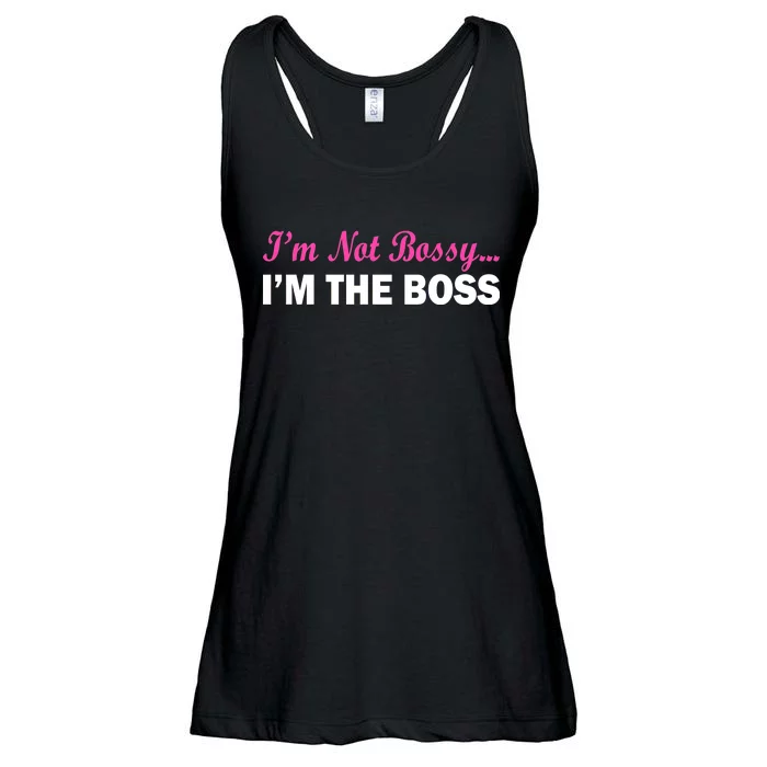 I'm Not Bossy I'm The Boss Ladies Essential Flowy Tank