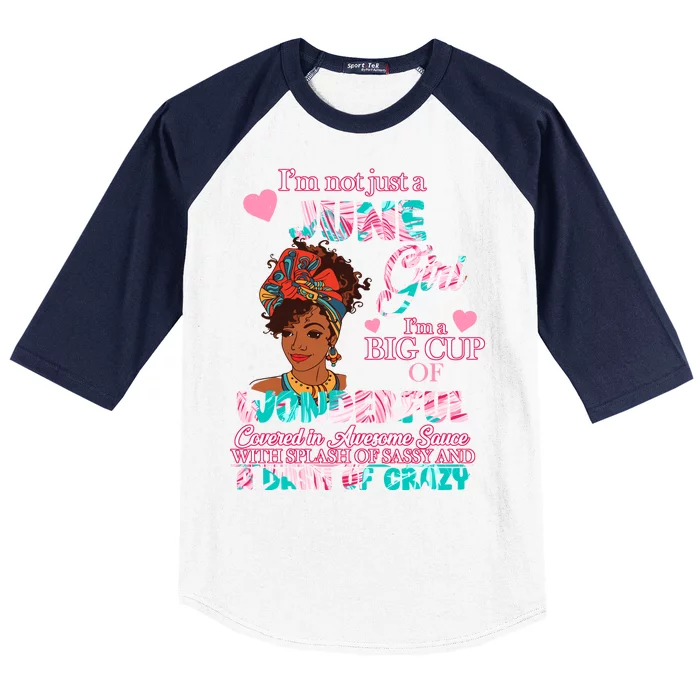 I'm Not Just A June Girl Funny Birthday Baseball Sleeve Shirt