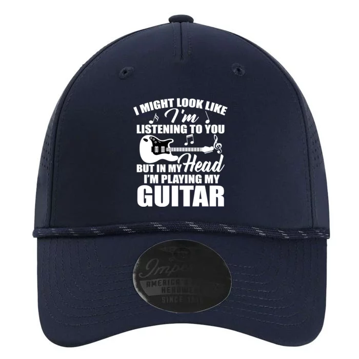 I'm Not Listing I'm Playing My Guitar Performance The Dyno Cap