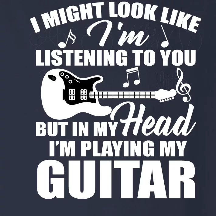 I'm Not Listing I'm Playing My Guitar Toddler Long Sleeve Shirt