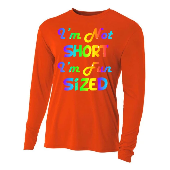 I'm Not Short I'm Fun Sized Cooling Performance Long Sleeve Crew