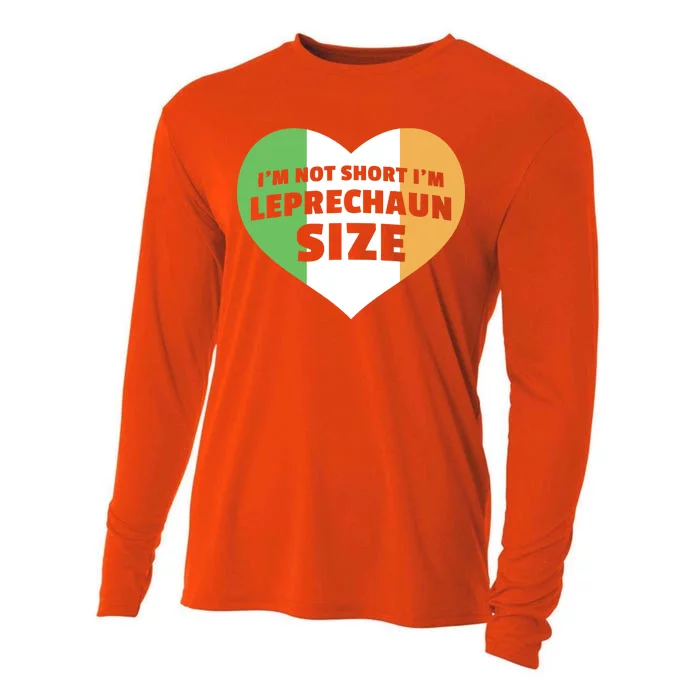 I'm Not Short I'm Leprechaun Size Cooling Performance Long Sleeve Crew