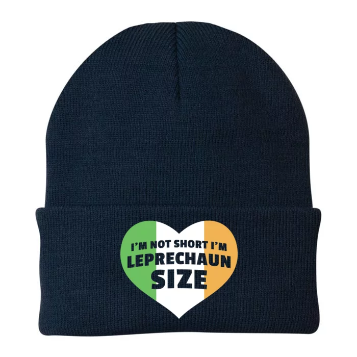 I'm Not Short I'm Leprechaun Size Knit Cap Winter Beanie