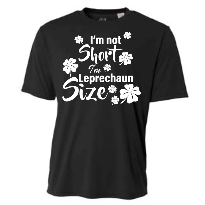 I'm Not Short I'm Leprechaun Size Funny Irish Cooling Performance Crew T-Shirt