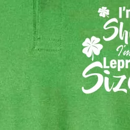 I'm Not Short I'm Leprechaun Size Funny Irish Softstyle Adult Sport Polo