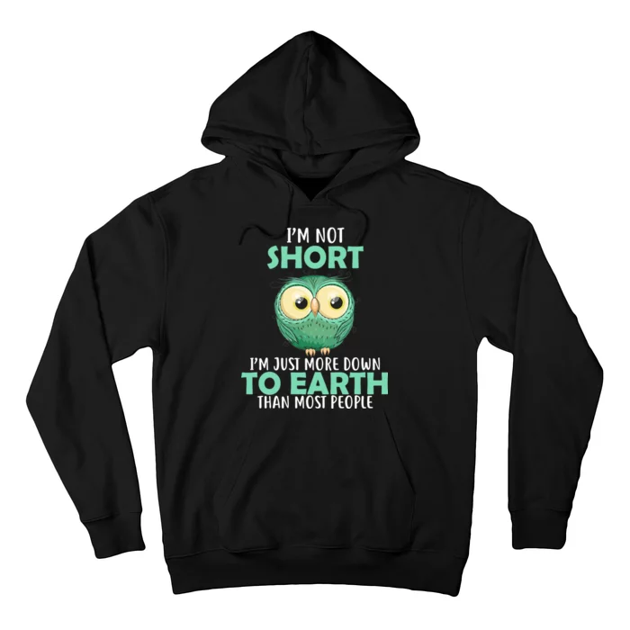 I'm Not Short Just Down To Earth Hoodie