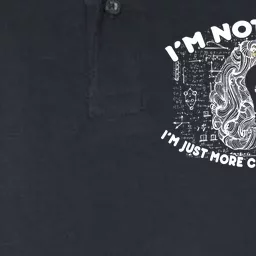 I'm Not Weird I'm Just More Creative Than You Softstyle Adult Sport Polo