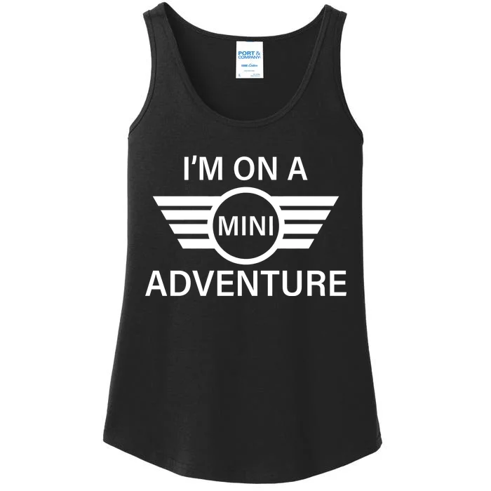 I'm On A Mini Adventure Ladies Essential Tank